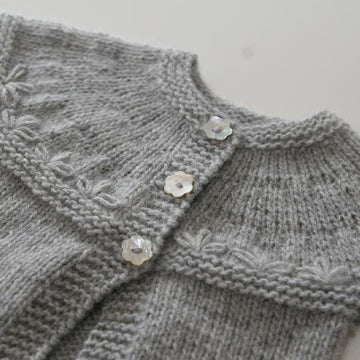 Petit Tresor (Cashmere Cardigan and Baby Beanie)