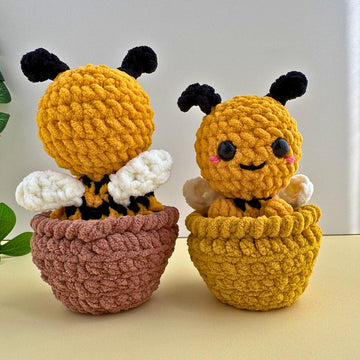 Bumble Bee Pop Up Amigurumi
