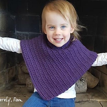 Steff Herringbone Poncho