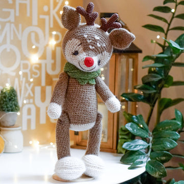 CROCHET Reindeer pattern by Polushkabunny
