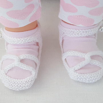 Eva - 3ply garter stitch sandals