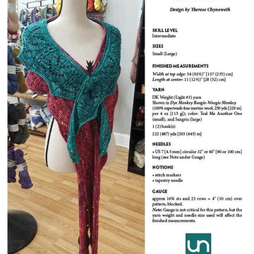 Wild Wings Shawlette