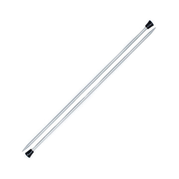 KnitPro Basix Aluminum Single Point Needles 25cm