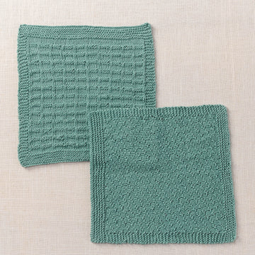 1286 Distylium - Face Cloths Knitting Pattern for Home in Valley Yarns Leverett