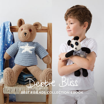 Best Friends Collection Ebook - Toy Crochet Patterns for Kids in Debbie Bliss Rialto DK & Rialto 4ply