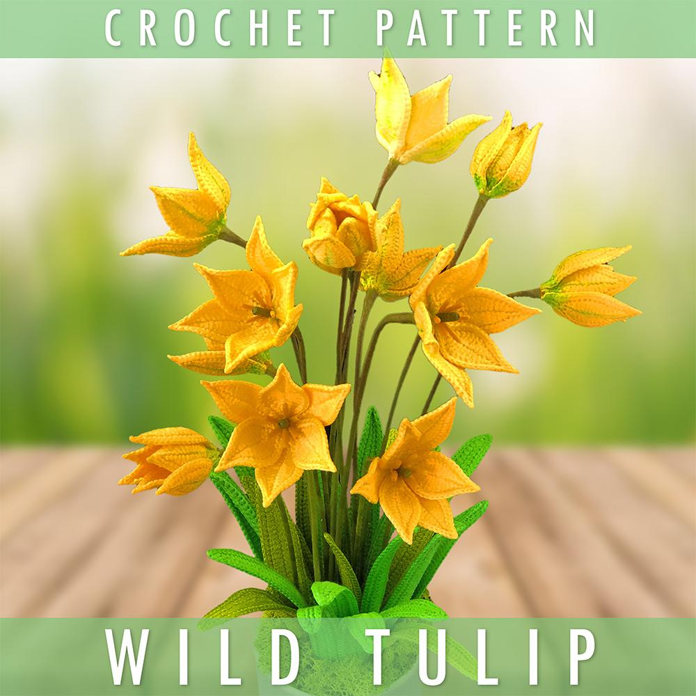 Wild Tulip Crochet Pattern