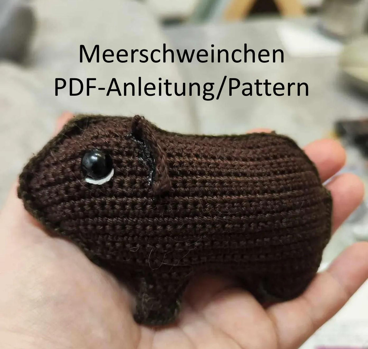 Meerschweinchen Guinea Pig Häkelanleitung deutsch und englisch