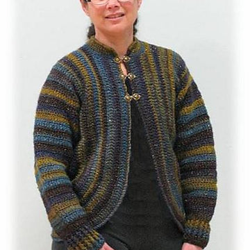 C476-Aurora Borealis Cardigan