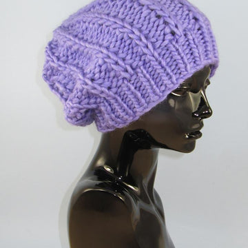Super Chunky Fishermans Rib Slouch Hat