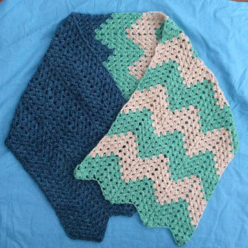 Granny Chevron Wrap