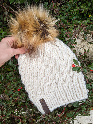 Nautical Super Bulky Knit Hat