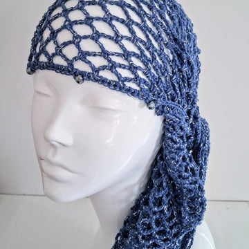 Triangular Mesh Sequin Scarf
