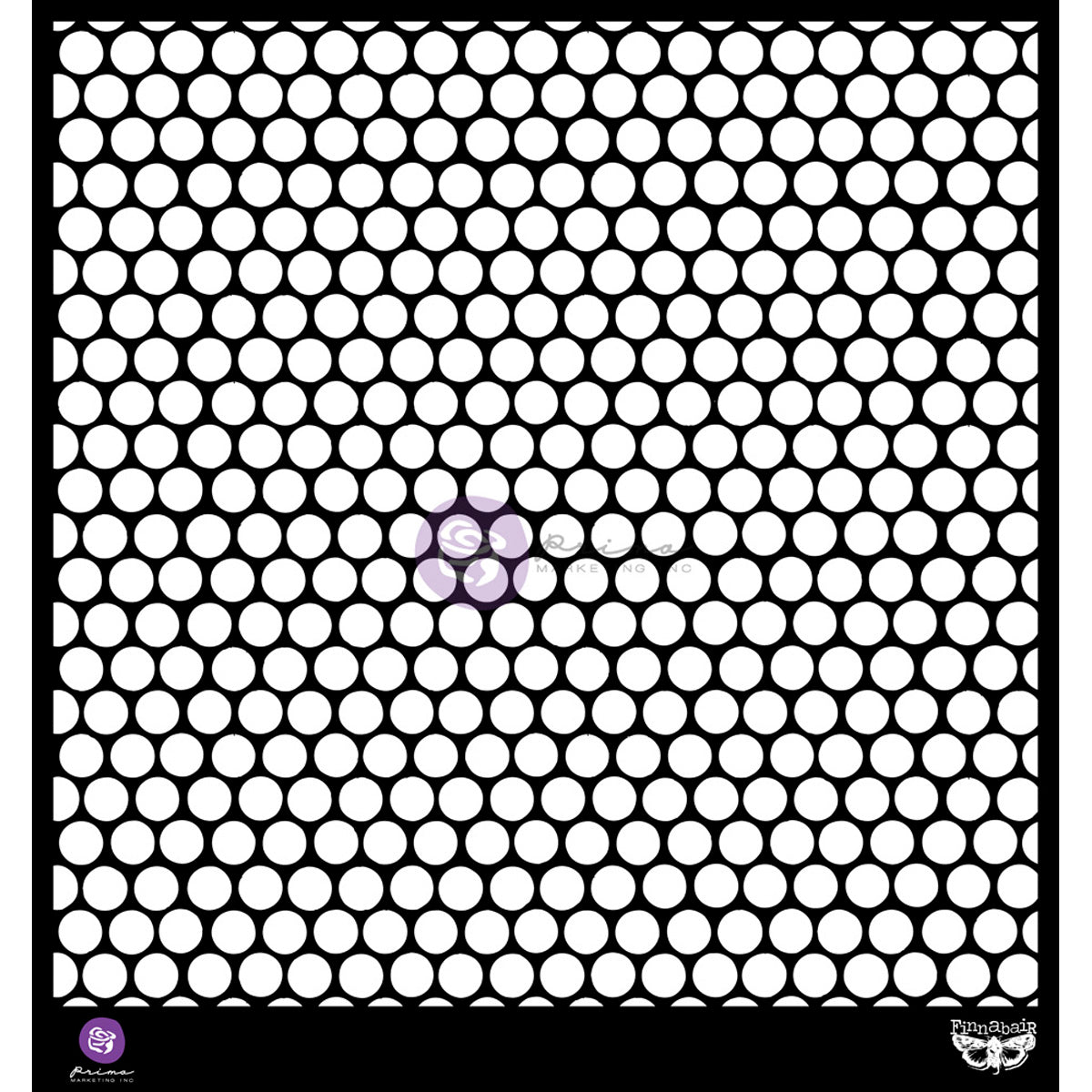 Prima Marketing Elementals Stencil 12"X12" - Honeycomb