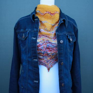 Sunrise Over Hill Country Shawl