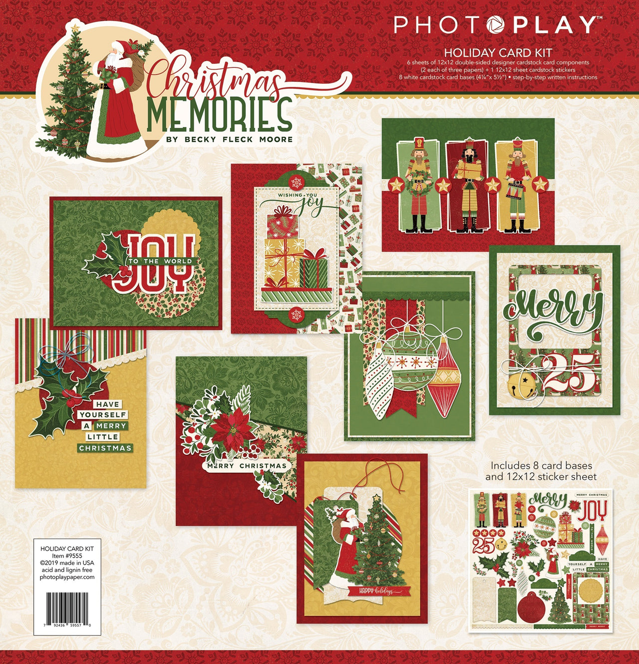 Photoplay Paper PhotoPlay Collection Card Kit - Christmas Memories
