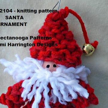 2104k - Santa Ornament
