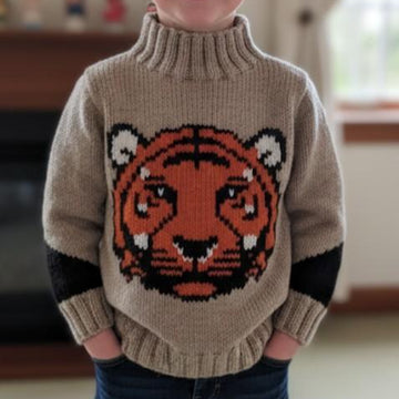 Tiger Sweater and Hat