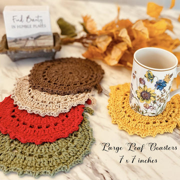 Large Leaf Coaster