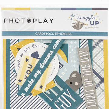 Photoplay Paper Snuggle Up Boy Ephemera Cardstock Die-Cuts - 563791
