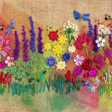Rowandean Garden Festival Needlecase Embroidery Kit