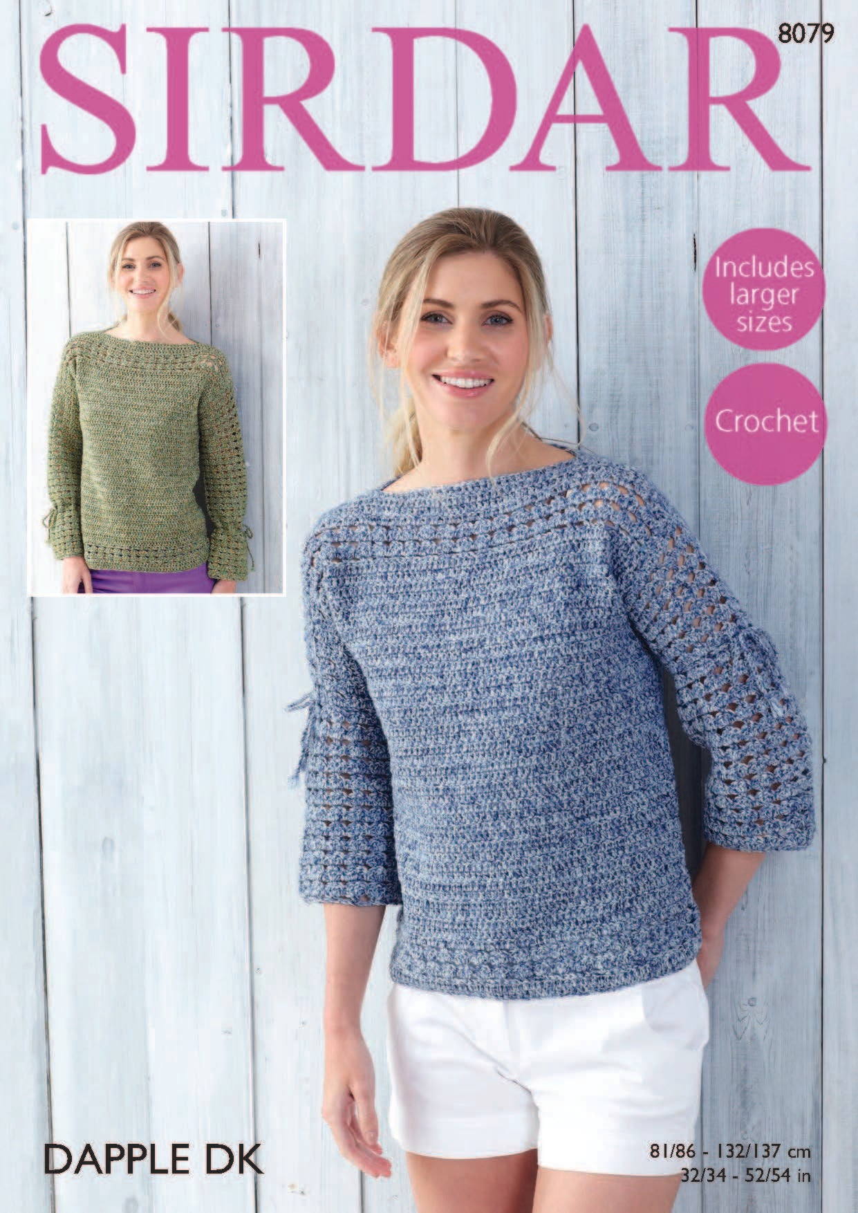 Tops in Sirdar Dapple DK - 8079 - Downloadable PDF