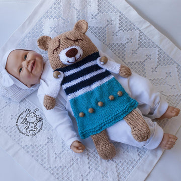 Bunting Blanket Bear toy