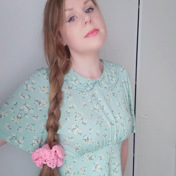Crochet Easiest Scrunchie Ever Pattern