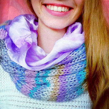 Yarn Leftover Chunky Cowl