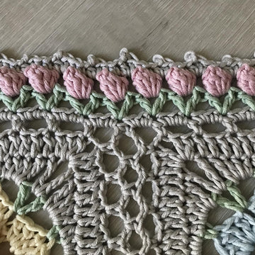 Rebekah's Flower Baby Blanket
