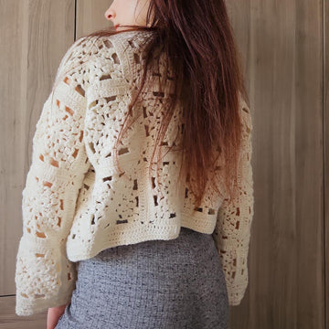 Snowflake cardigan