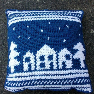 Winter's Night Cushion