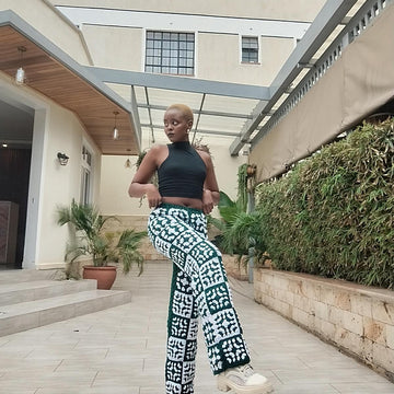 Granny Square Crochet Pants