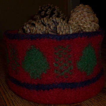 Christmas Bowl (felted)