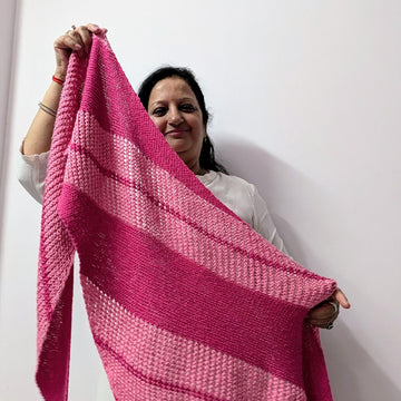 La Rosae Blooms Shawl