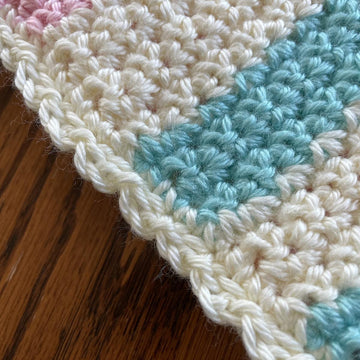 Pastel Stripes Baby Blanket