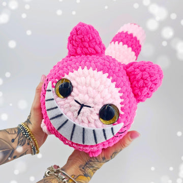 Striped Pink Cat