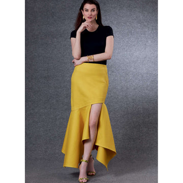 Vogue Misses' & Misses' Petite Skirts V1814 - Sewing Pattern