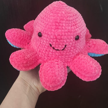 Reversible mood octopus not sew