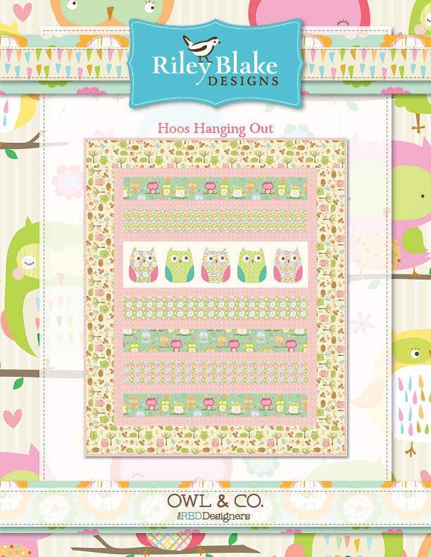Riley Blake Hoos Hanging Out - Downloadable PDF