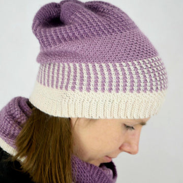 Ombre Moss Stitch Beanie