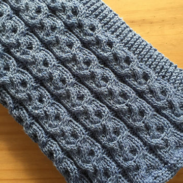 Cosy Cables Baby Blanket