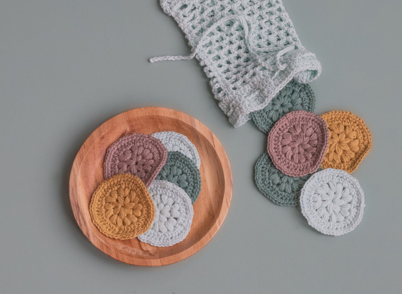 Face Scrubbies in Yarn and Colors Favorite - YAC100066 - Downloadable PDF