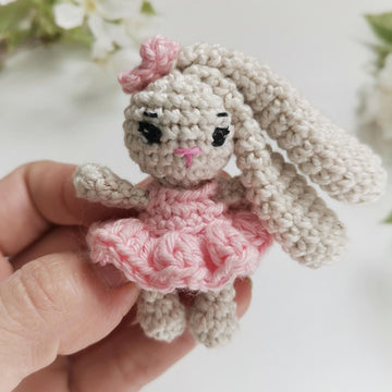 Ballerina Bunny Keychain