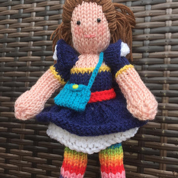 Rainbow star doll