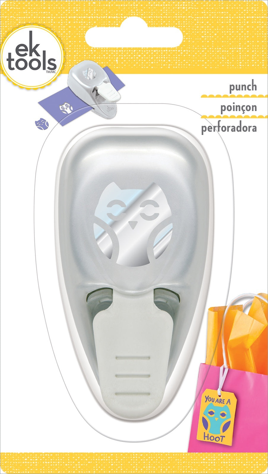 EK Success EK Tools Lever Punch - Owl