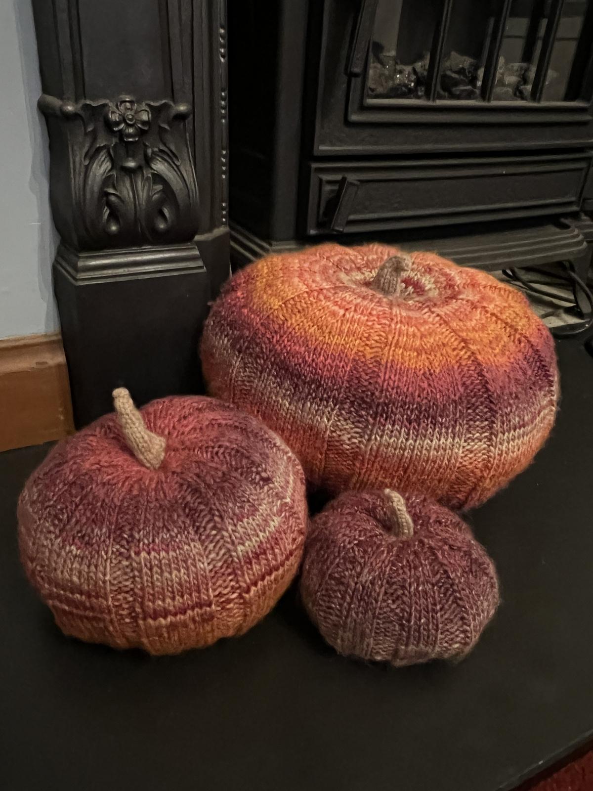 Family of Pumpkins (in the round)