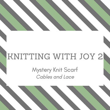 Joy Mystery Knit Scarf 2