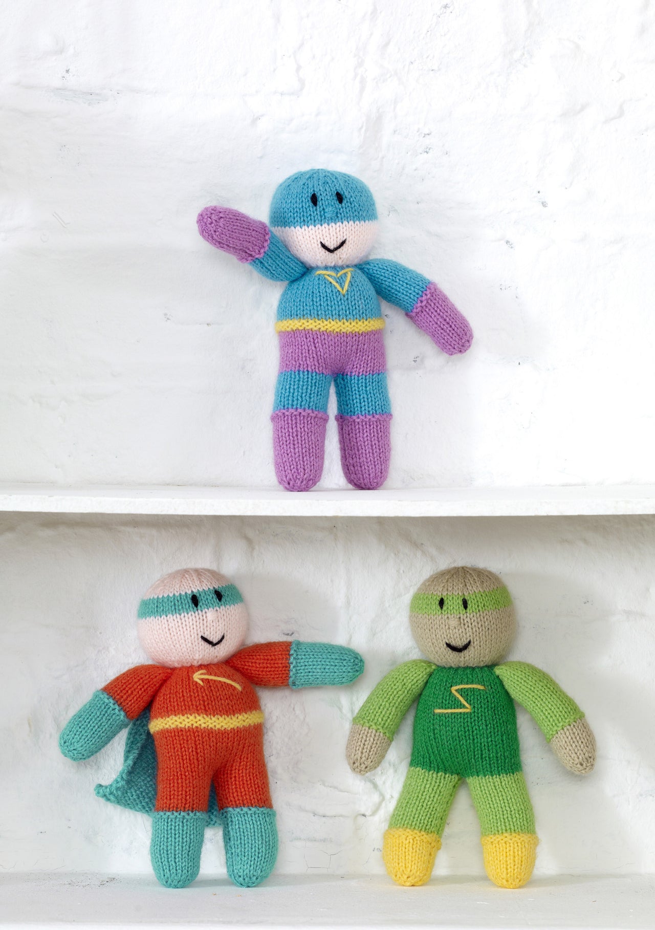 Superheroes in King Cole Big Value DK 50g - 9104 - Downloadable PDF