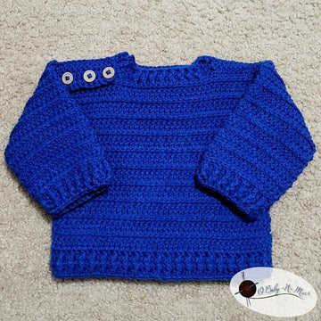 Crochet Sweater Pattern Baby Jumper Crochet PDF Kids Pullover Pattern Beginner Friendly Winter Crochet Easy Baby Sweater DIYweater