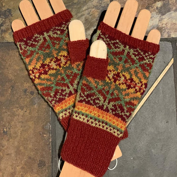 Autumnsong Fingerless Mittens